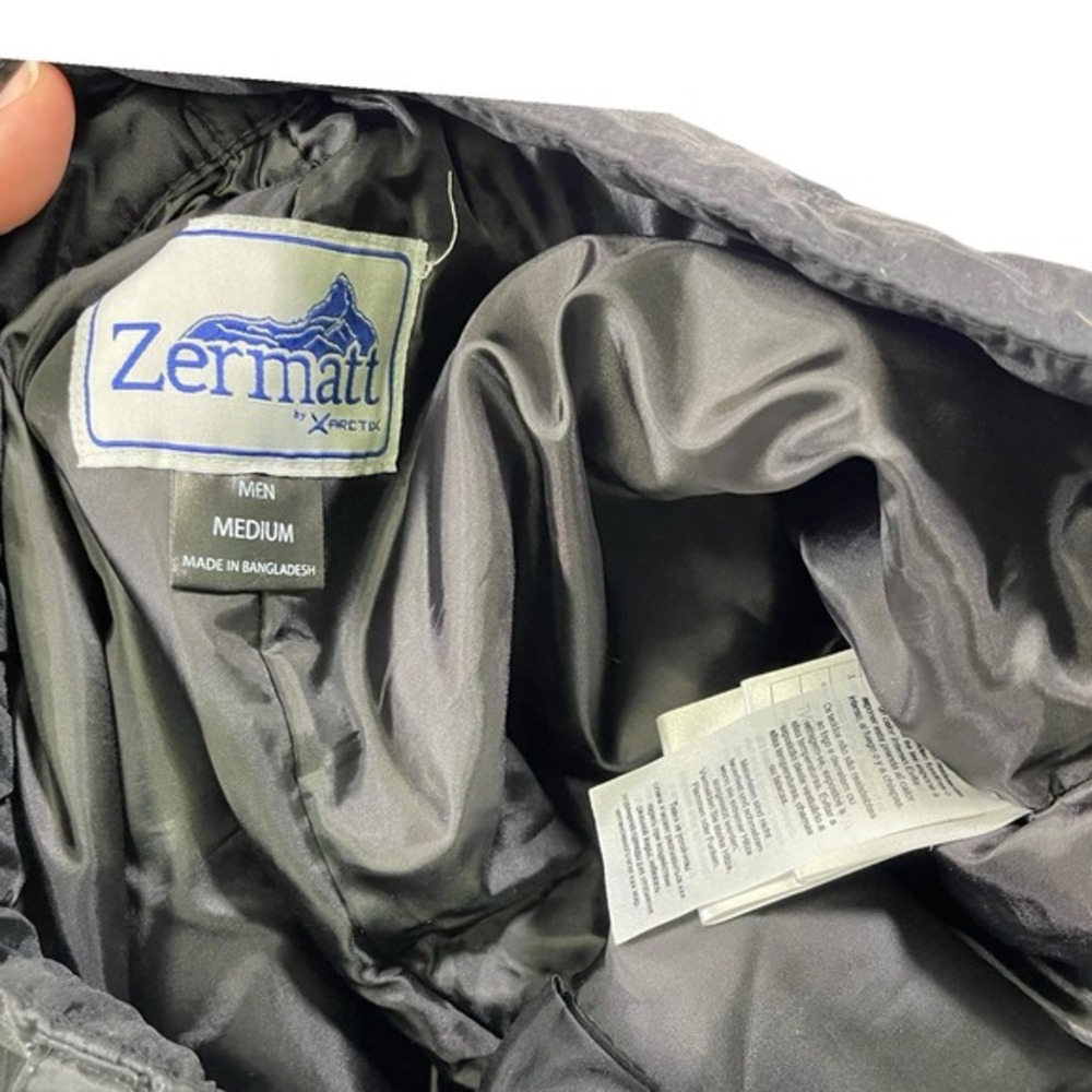 Zermatt by Arctix Medium Black Snow Pants Insulated Ski Snowboard Gorpcore 1900T - Picture 7 of 9